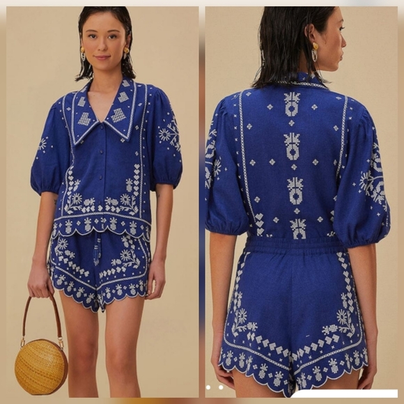 FARM Rio Embroidered Set - Picture 1 of 5